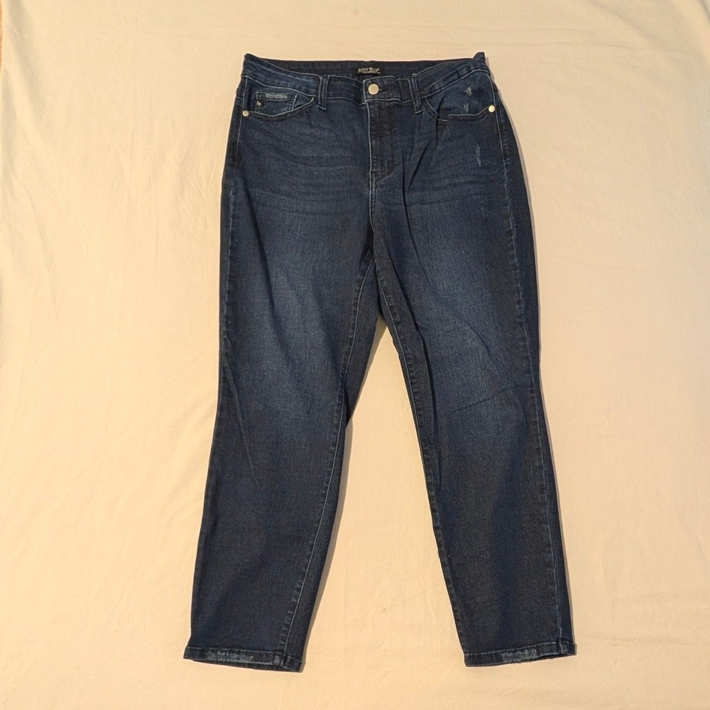 Judy Blue Los Angeles Dark Wash High Rise Skinny Jeans JB8114DK Womens 13/31